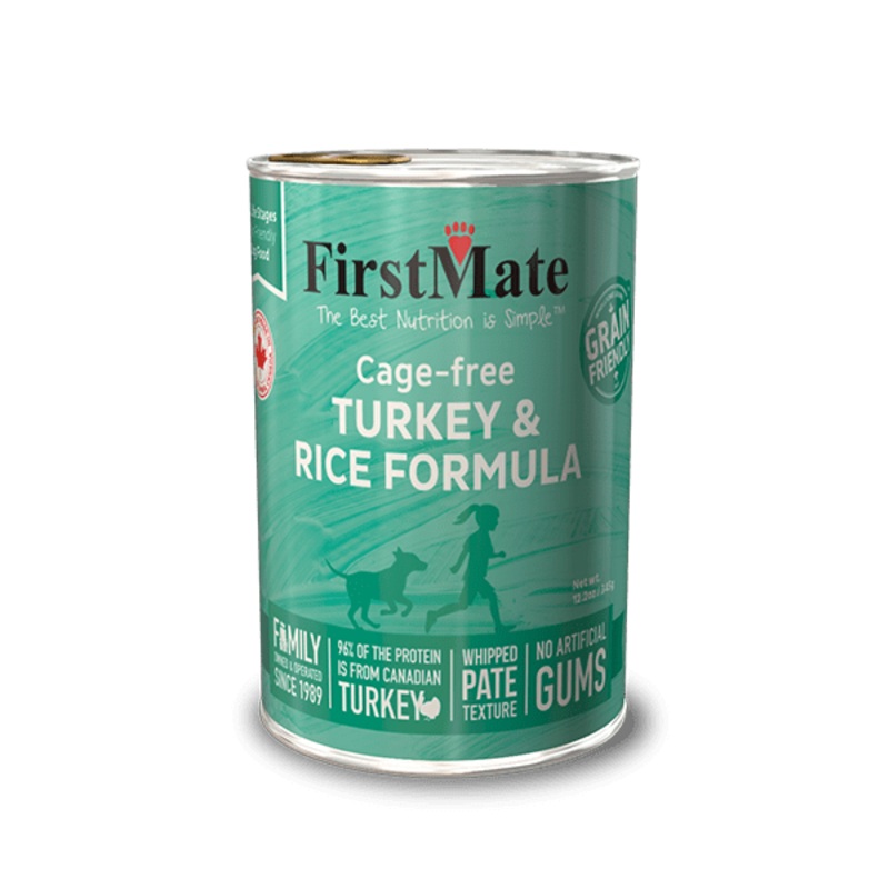 FirstMate Pet Foods Cage-free Turkey & Rice Formula for Dogs Canned Dog Food (12.2 oz)