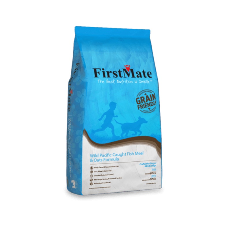 FirstMate Pet Foods Wild Pacific Caught Fish & Oats Formula Dry Dog Food