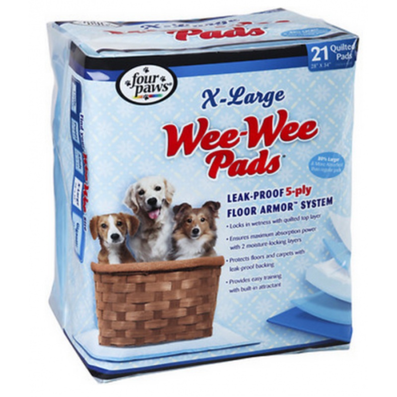 Four Paws Wee-Wee Extra Large Puppy Housebreaking Pads