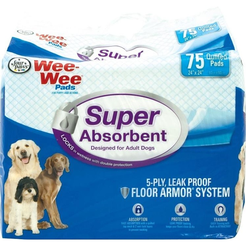 Four Paws Wee-Wee Pads for Adult Dogs