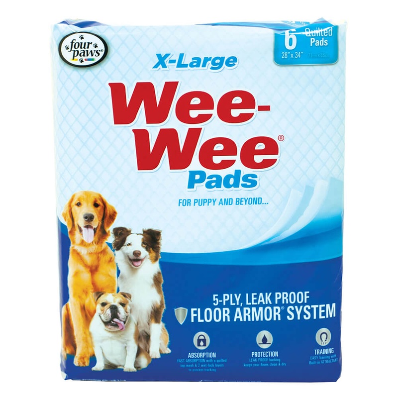 Four Paws  Wee-Wee Pads, X-Large (14 Count)