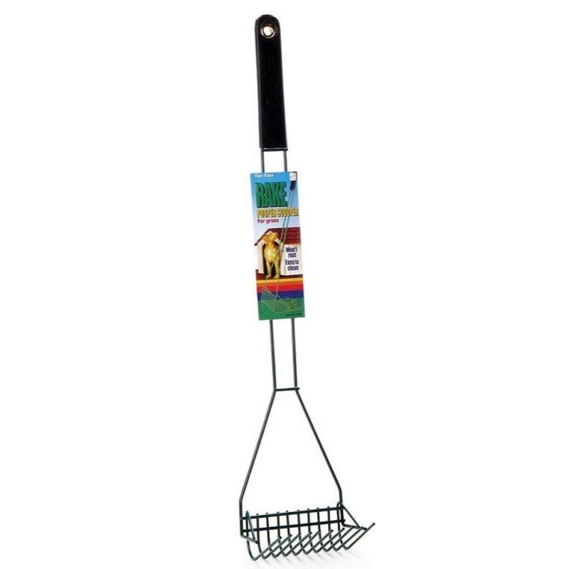 Four Paws Wire Rake Scooper for Grass (Wire Scooper)