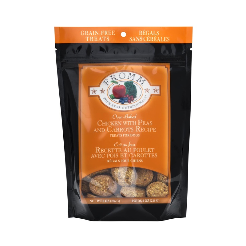 Fromm Four-Star Chicken with Peas and Carrots Dog Treats (8 oz)