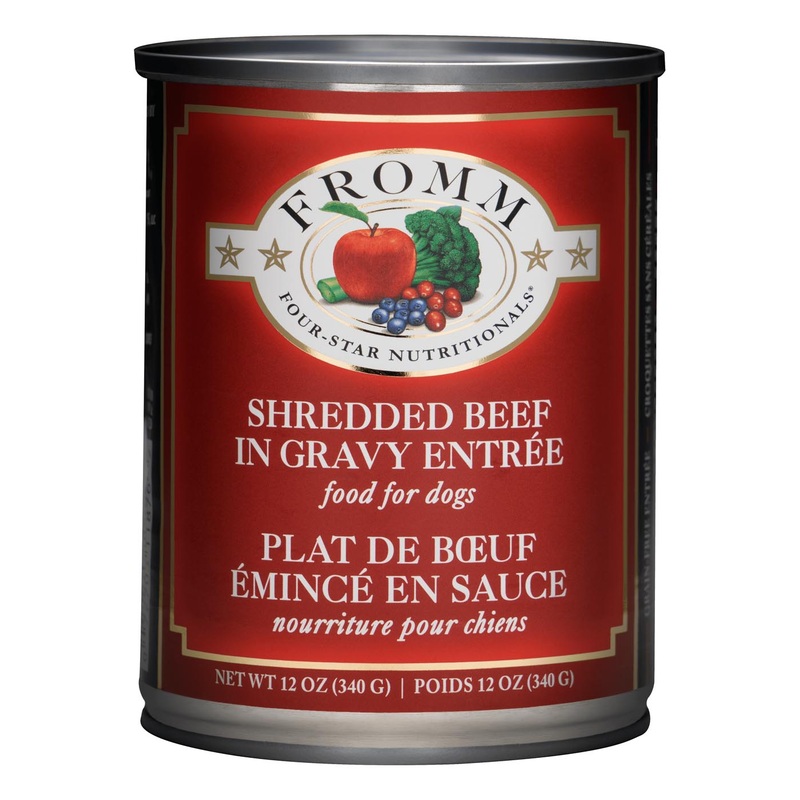 Fromm Four-Star Shredded Beef in Gravy Entre Dog Food