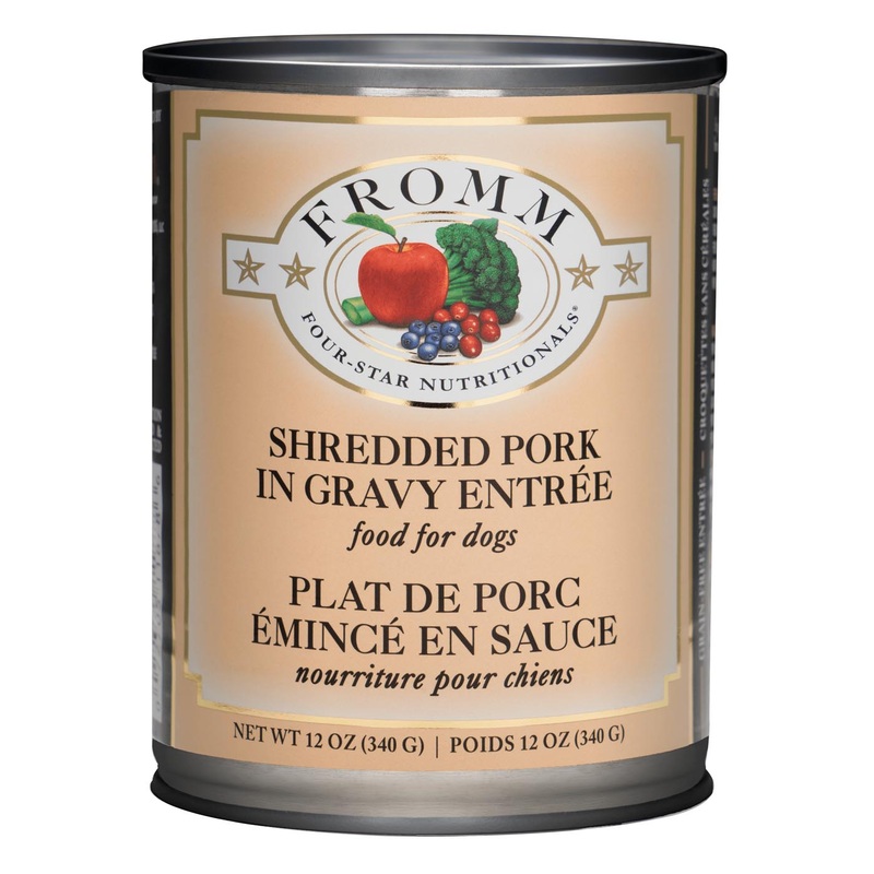 Fromm Four-Star Shredded Pork in Gravy Entre Dog Food