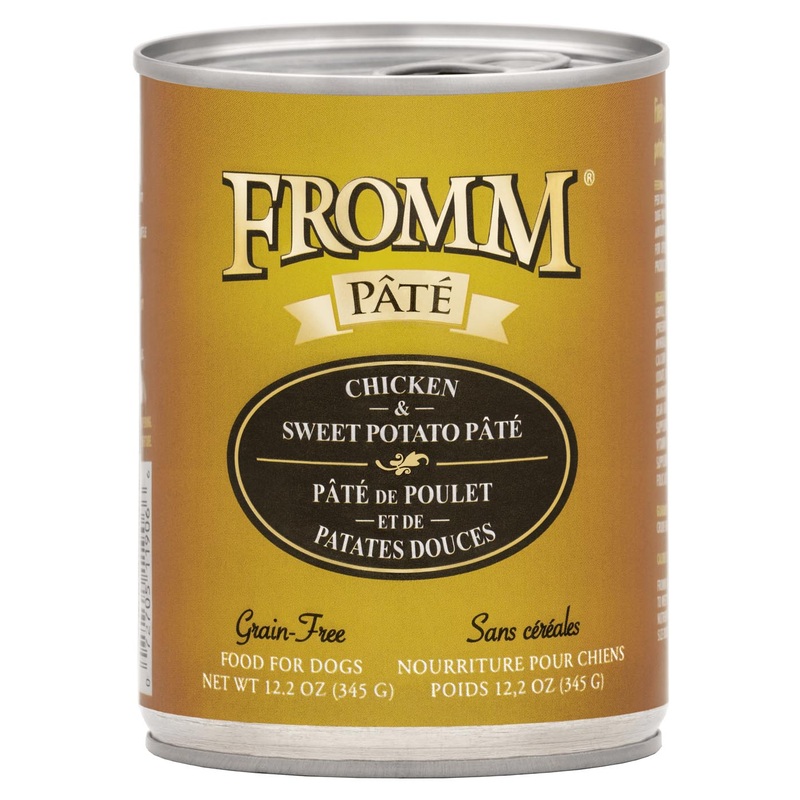 Fromm Grain-Free Chicken & Sweet Potato Pt Dog Food (12.2 oz, Single Can)