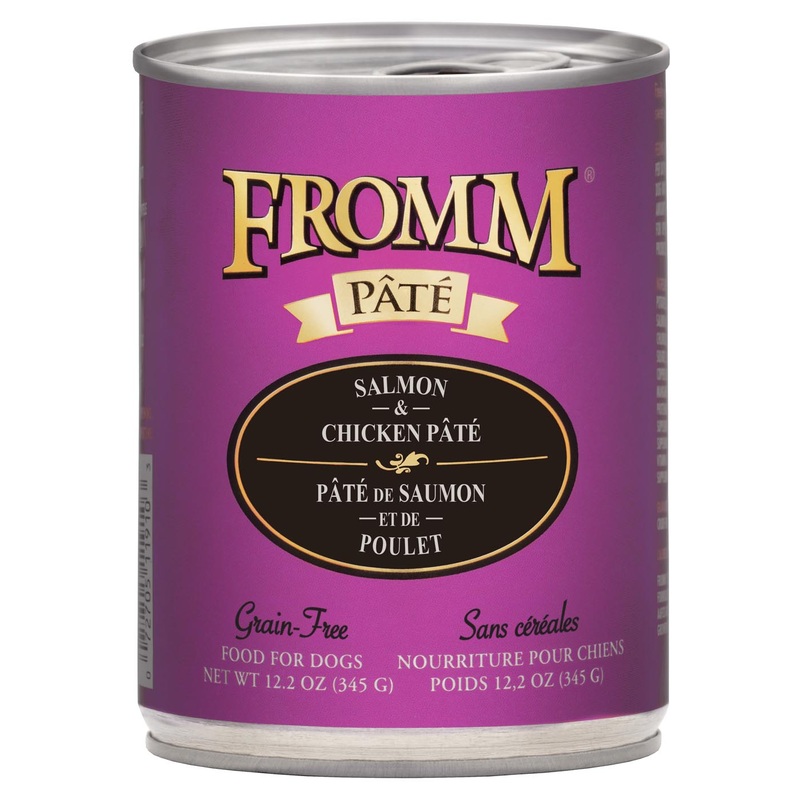 Fromm Grain-Free Salmon & Chicken Pt Dog Food (12.2 oz)