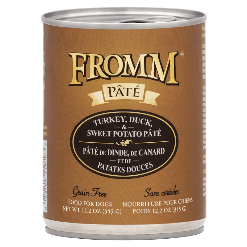 Fromm Grain-Free Turkey, Duck & Sweet Potato Pt Dog Food (12.2 oz, Single Can)