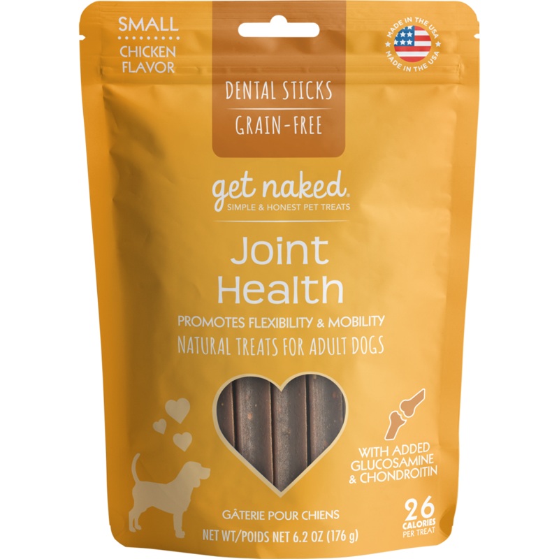 Get Naked Joint Health Dog Dental Chew Sticks