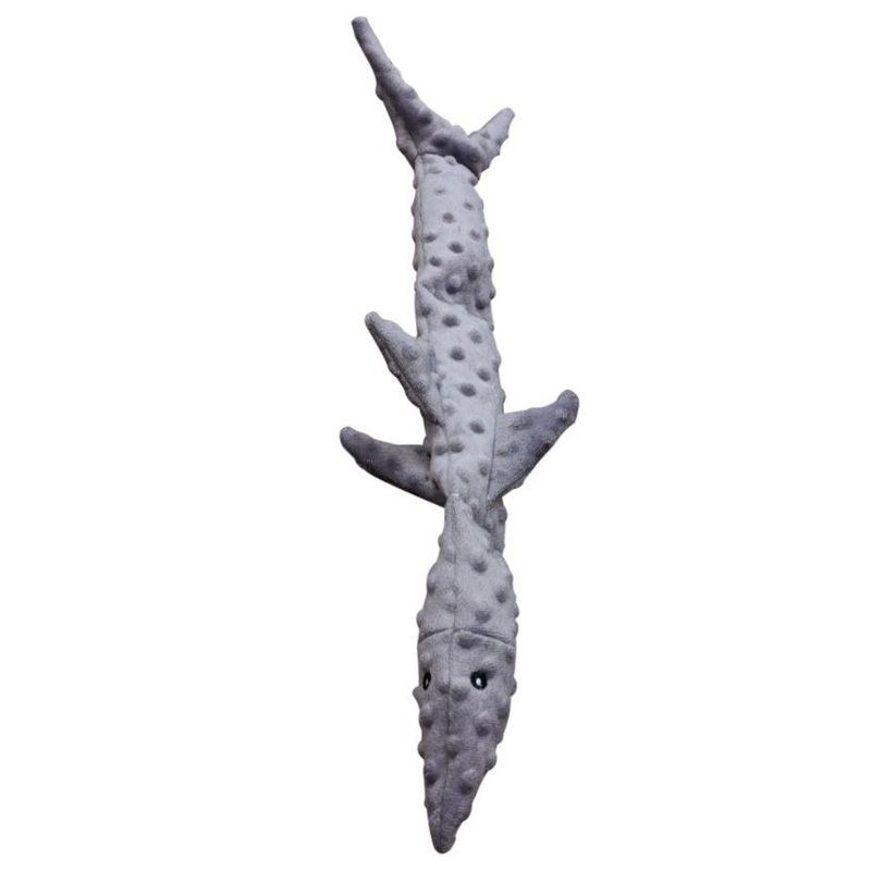 Ethical Pet Skineeez Extreme Triple Squeak Shark Dog Toy (25")