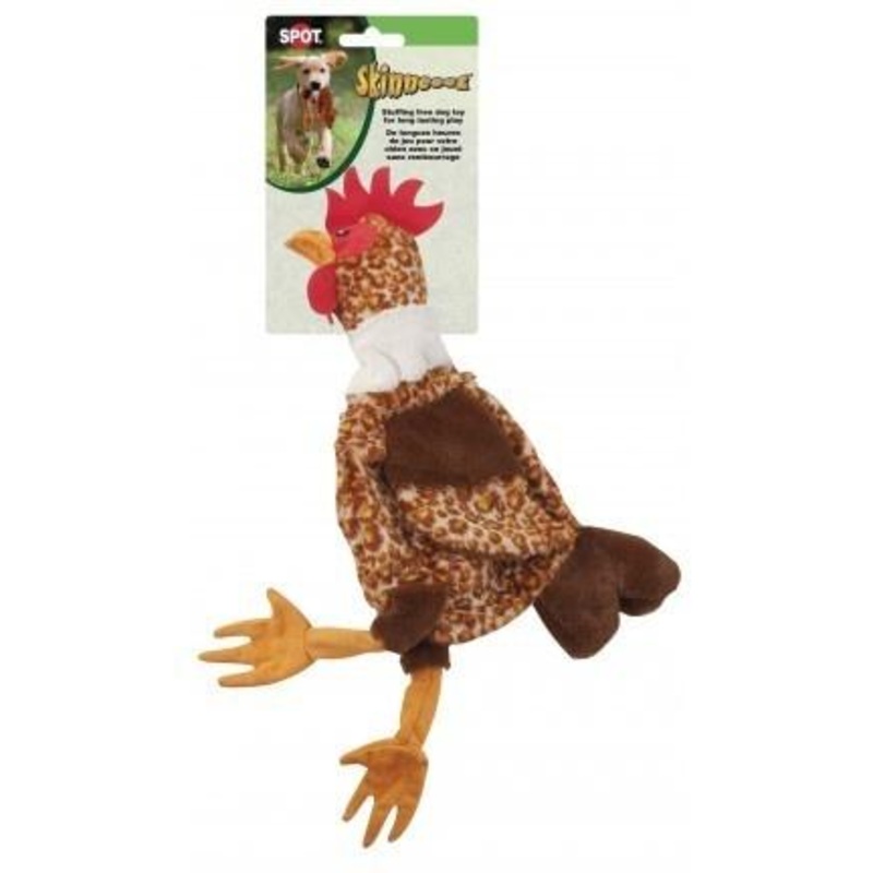 Ethical Pet SPOT Skinneeez Barnyard Chicken Dog Toy (Chicken)