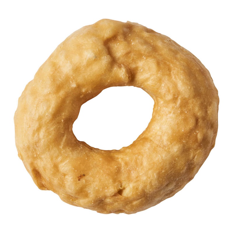 Ethical Products Nothin to Hide Bagel 3" Bacon Dog Treats