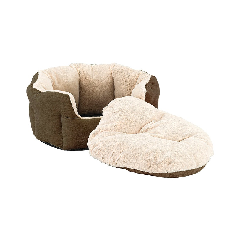 Ethical Products SLEEP ZONE REVERSIBLE CUSHION 18 CHOCOLATE