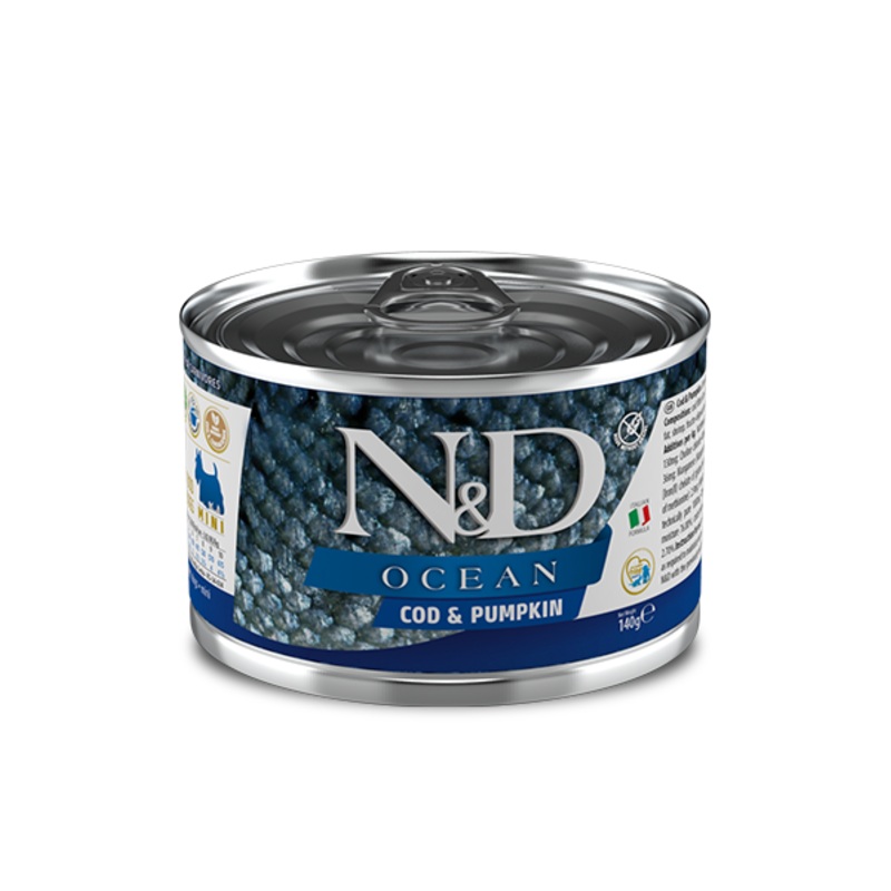 Farmina N&D Ocean Cod & Pumpkin Recipe Wet Dog Food Mini Adult