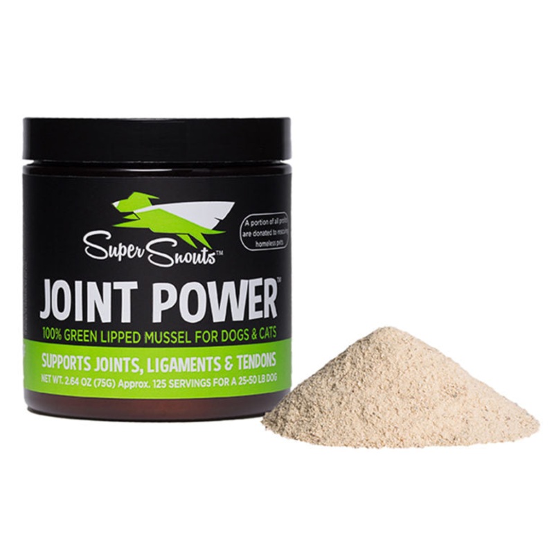Diggin Your Dog Super Snouts Joint Power 100% Green Lipped Mussel for Dogs & Cats