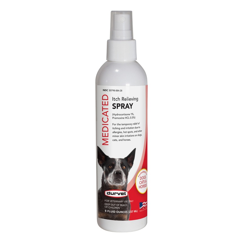 Durvet Medicated Itch Relieving Spray
