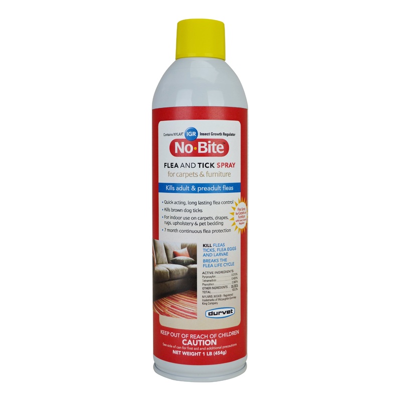 Durvet No-Bite IGR Flea and Tick Spray (16-oz)