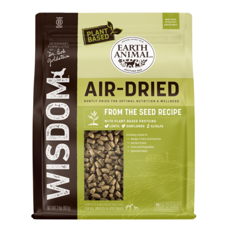 Earth Animal Dr. Bob Goldstein's Wisdom Air-Dried From the Seed Recipe Dog Food