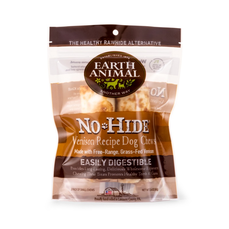Earth Animal Venison No-Hide Wholesome Chews