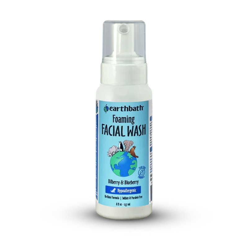 Earthbath Foaming Facial Wash for Dogs & Cats
