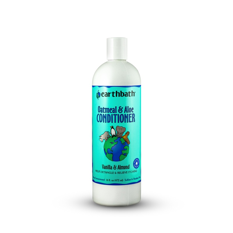 Earthbath Vanilla & Almond Oatmeal & Aloe Conditioner for Dogs and Cats
