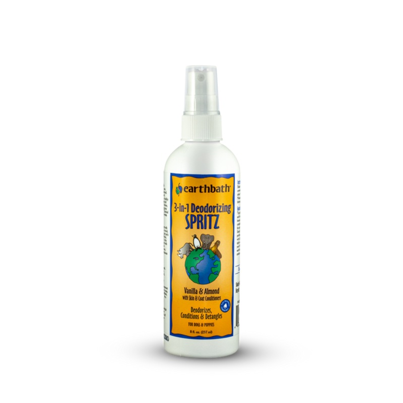 Earthbath Vanilla and Almond 3-in-1 Deodorizing Spritz (8-oz)