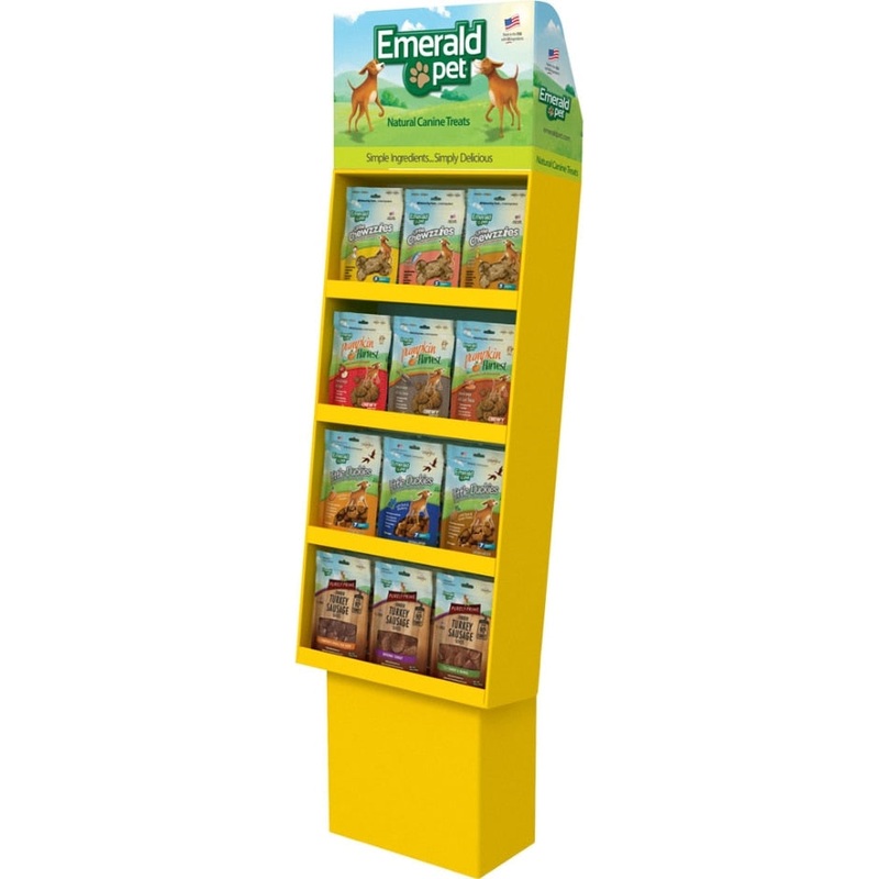 Emerald Pet Dog Treat Display