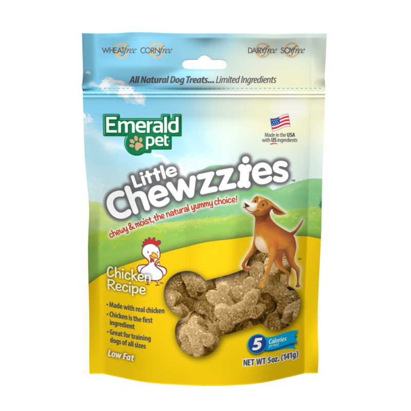 Emerald Pet Little Chewzzies Chicken Recipe Dog Treats
