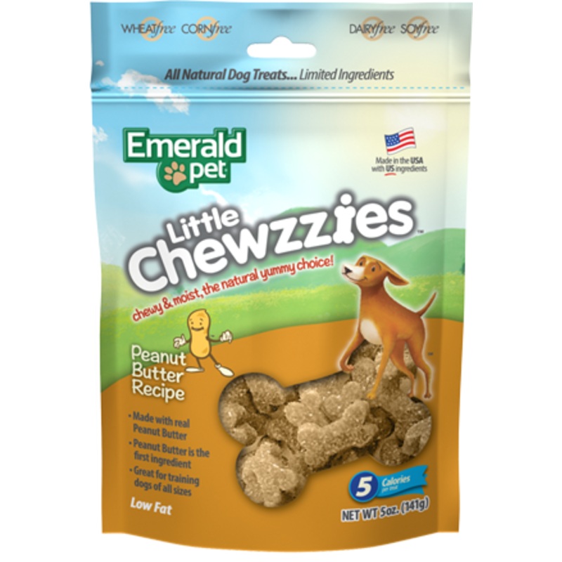 Emerald Pet Little Chewzzies Peanut Butter Dog Treats