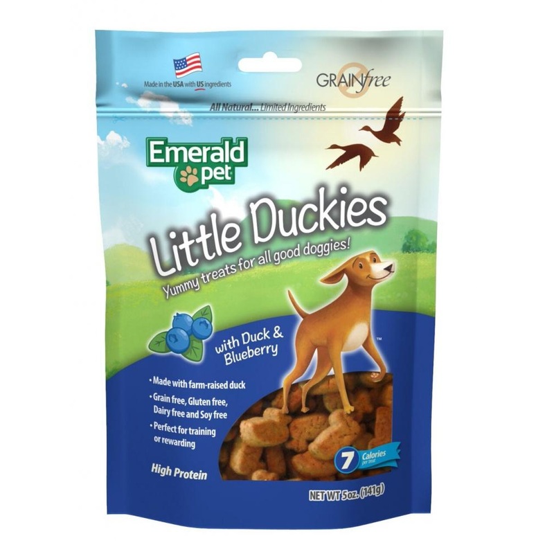 Emerald Pet Little Duckies Blueberry Dog Treats