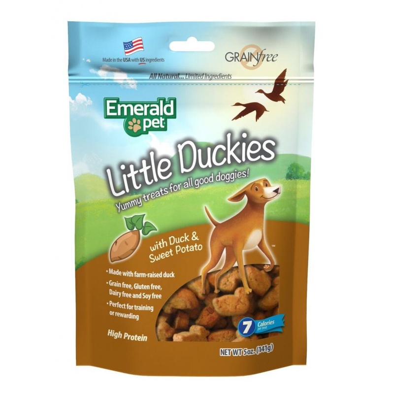 Emerald Pet Little Duckies Sweet Potato Dog Treats