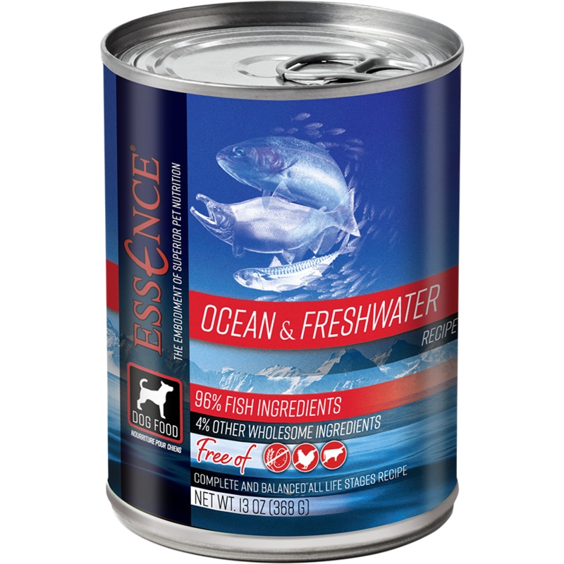 Essence Grain Free Ocean & Freshwater Recipe Canned Dog Food