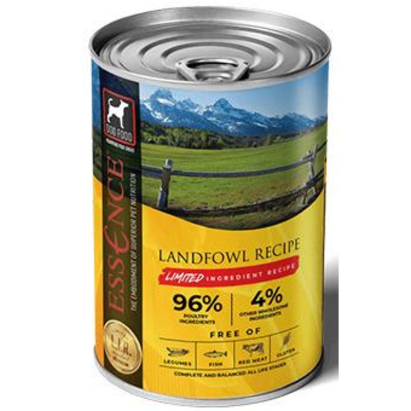 Essence Limited Ingredient Landfowl Recipe Canned Dog Food