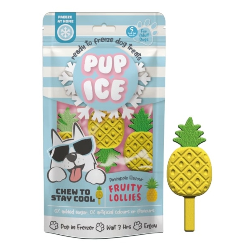 Ethical Pet Fruity Lollies Pineapple Flavor Dog Treats