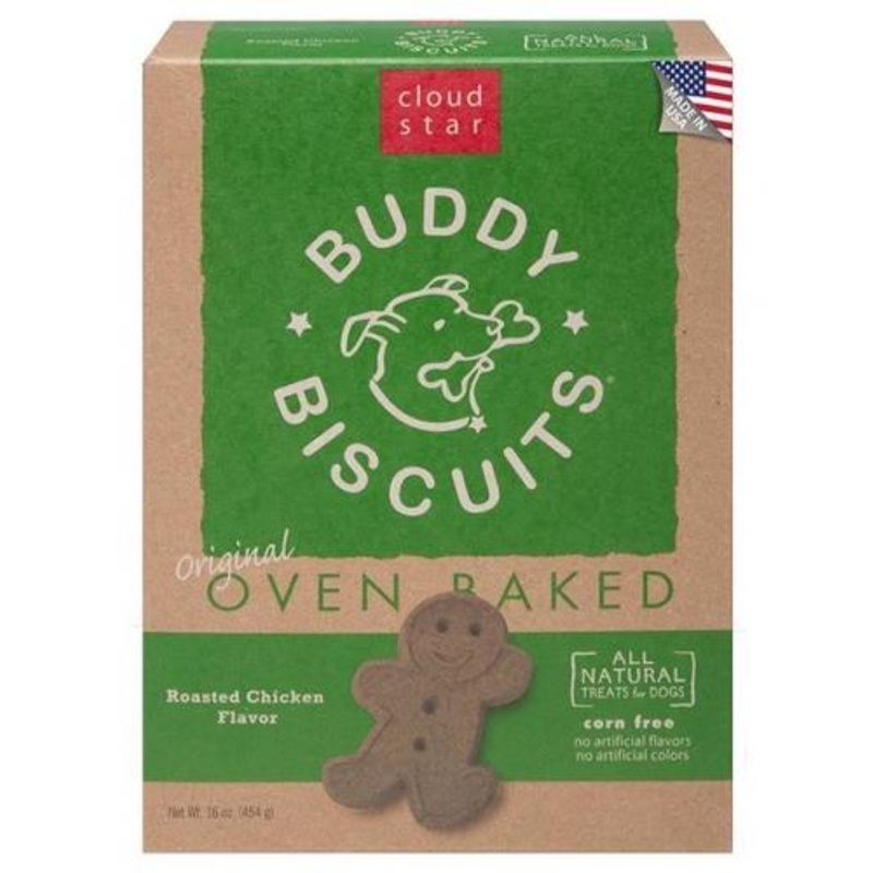 Cloud Star Buddy Biscuits Oven Baked Roasted Chicken Dog Treats