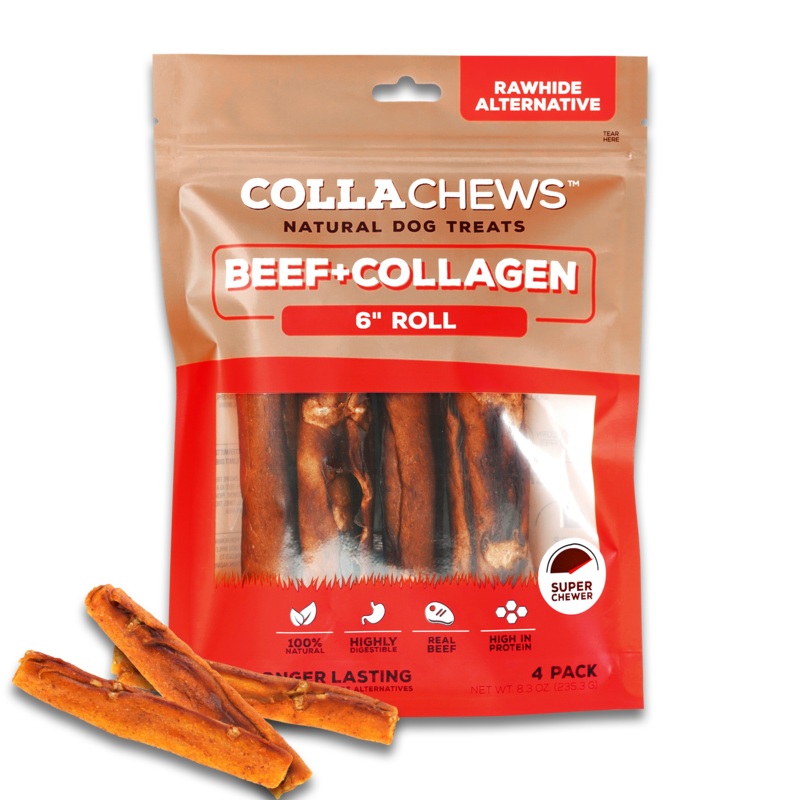 Collachews Beef+Collagen Rolls