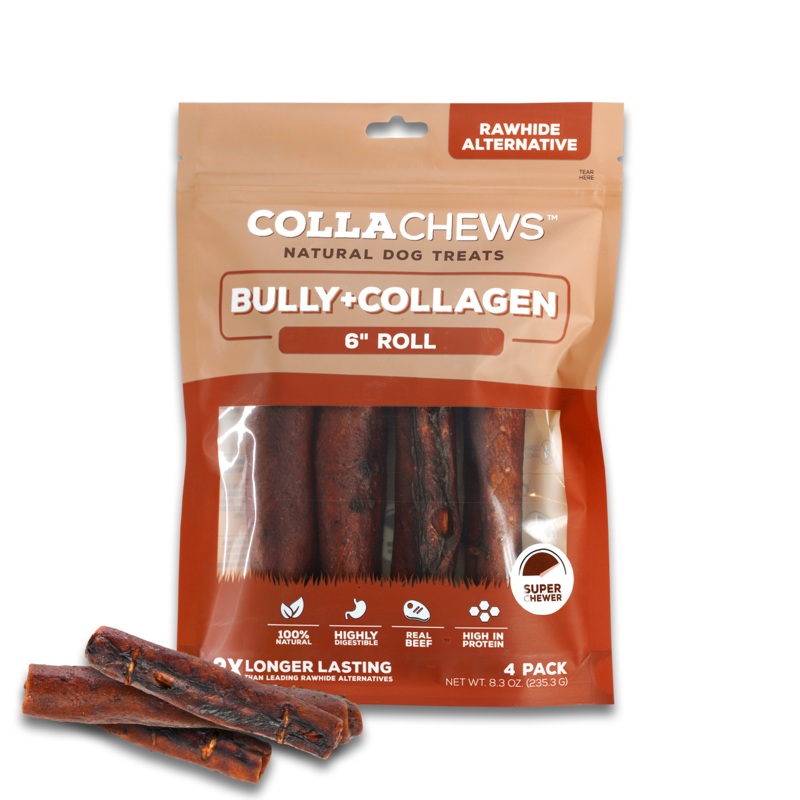 Collachews Bully Rolls Dog Treats