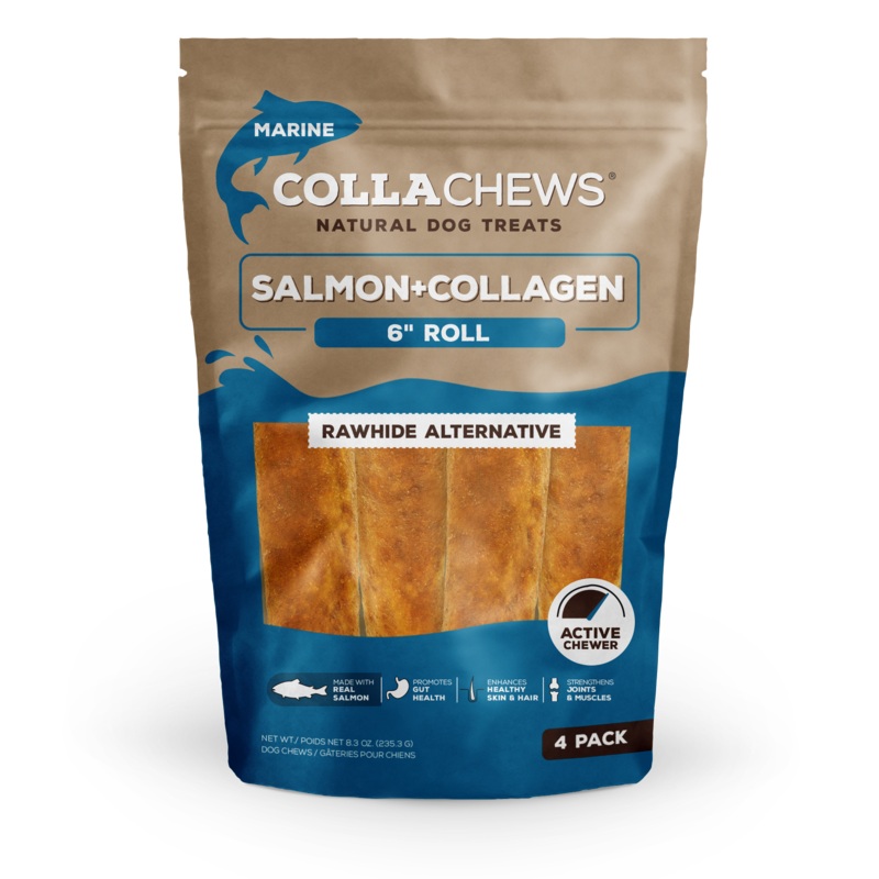 Collachews Salmon+Collagen Rolls