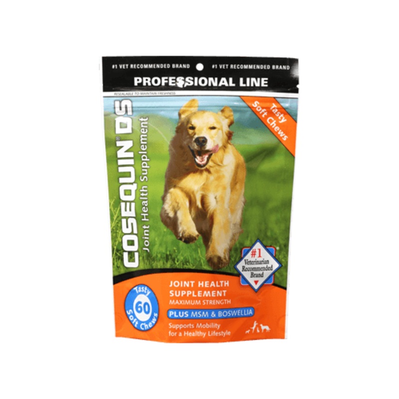 COSEQUIN DS Maximum Strength Plus MSM & Boswellia (60 Count)