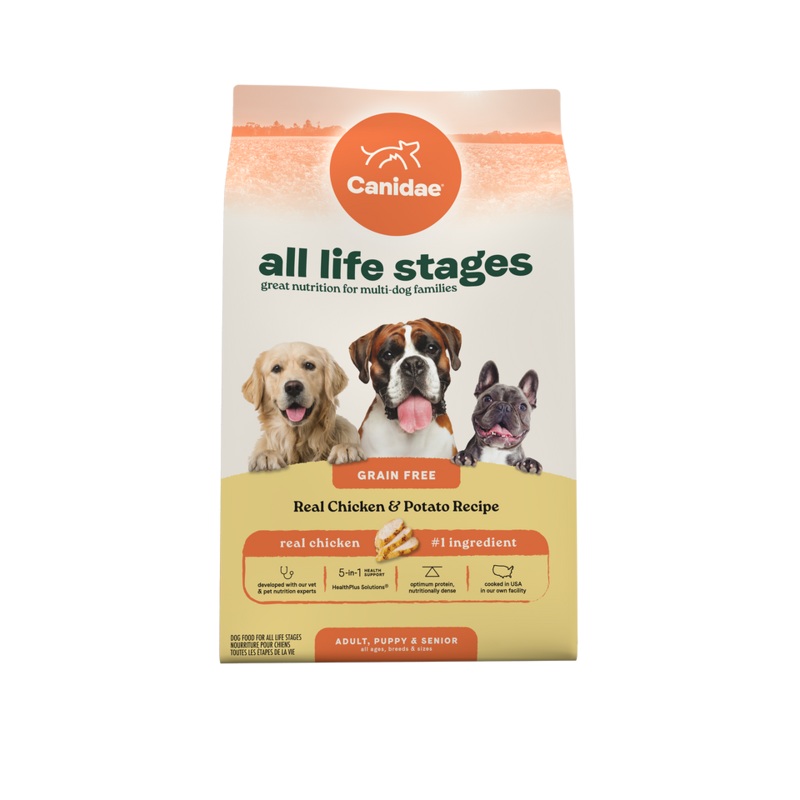 Canidae All Life Stages Dry Dog Food Real Chicken & Potato Recipe