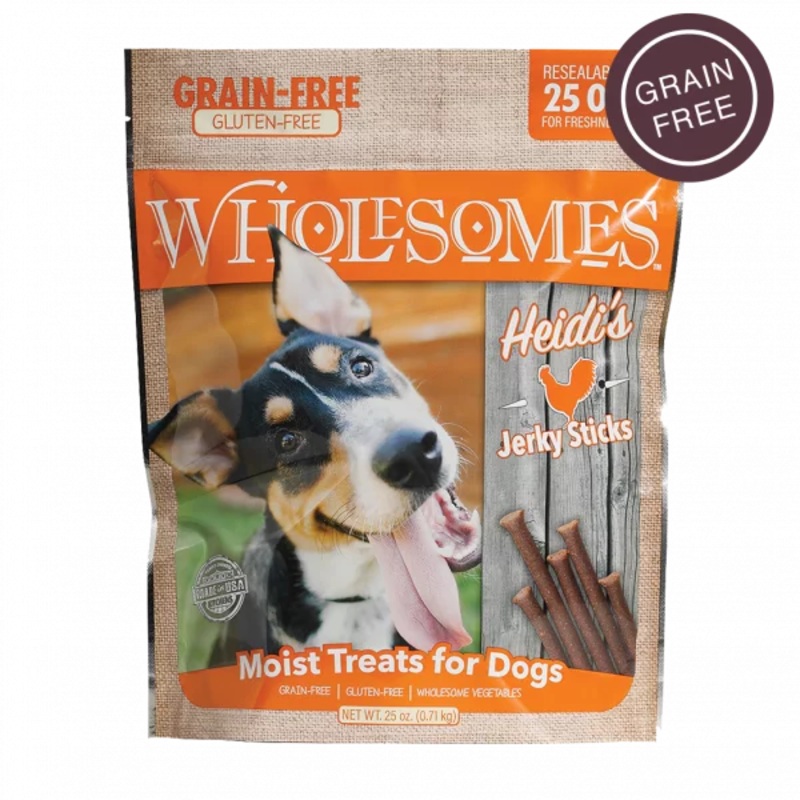 Wholesomes Heidis Chicken Jerky Sticks For Dogs