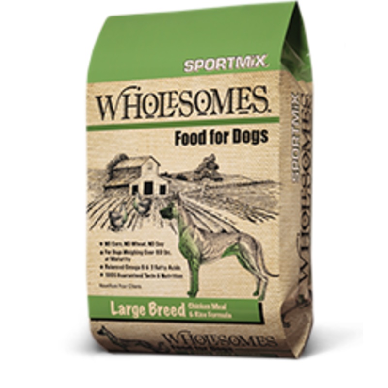 Wholesomes Large Breed Chicken Meal & Rice Formula