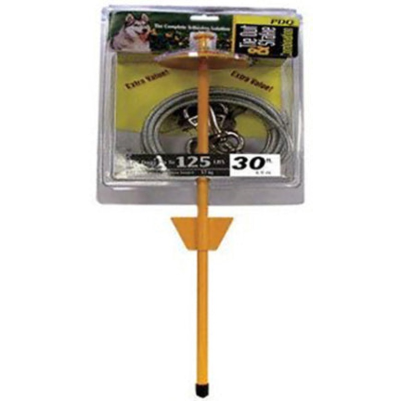 X-LARGE DOG TIE-OUT  DOME COMBO
