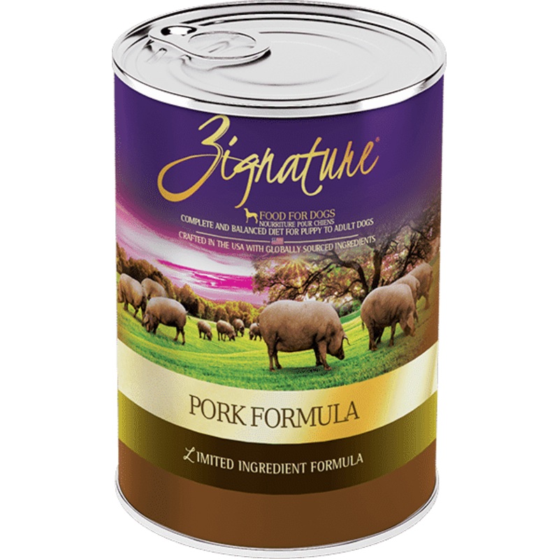 Zignature Limited Ingredient Diet Pork Recipe Wet Dog Food