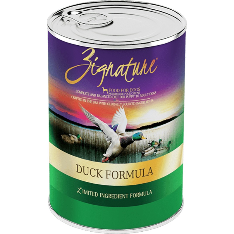 Zignature Limited Ingredient Duck Formula Wet Dog Food