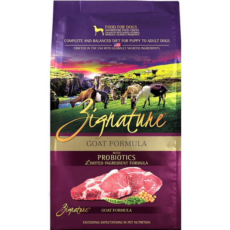 Zignature Limited Ingredient Goat Formula Dry Dog Food
