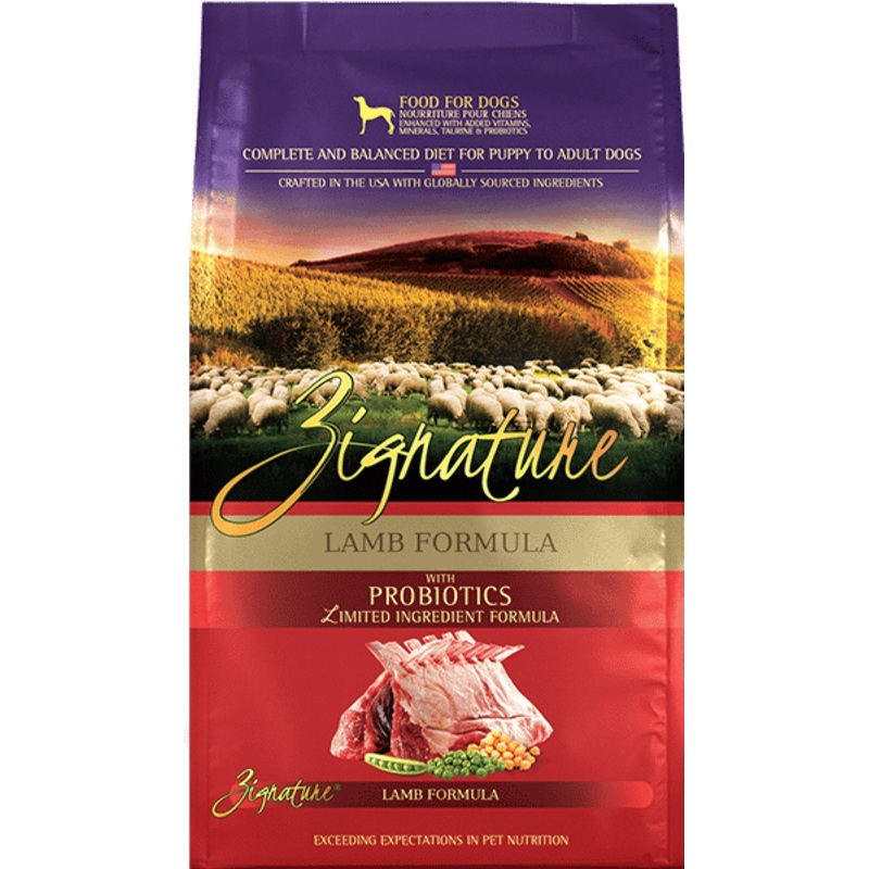 Zignature Limited Ingredient Lamb Formula Dry Dog Food