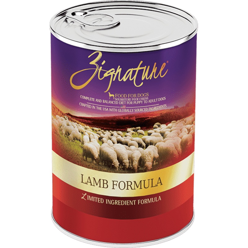 Zignature Limited Ingredient Lamb Recipe Wet Dog Food