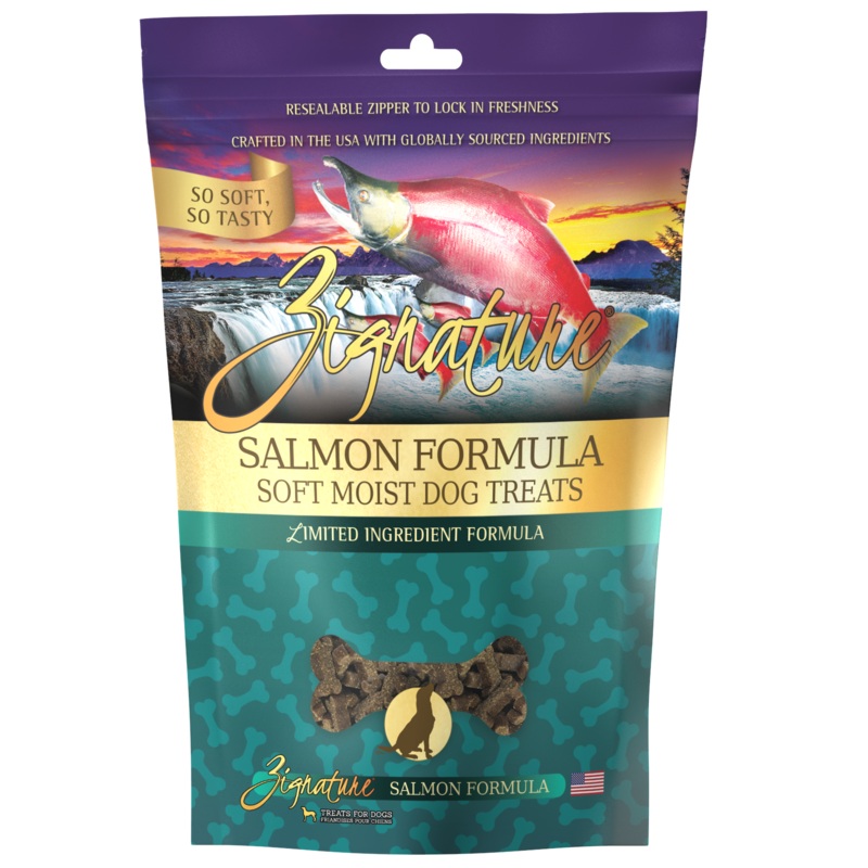 Zignature Salmon Formula Soft Moist Treats for Dogs