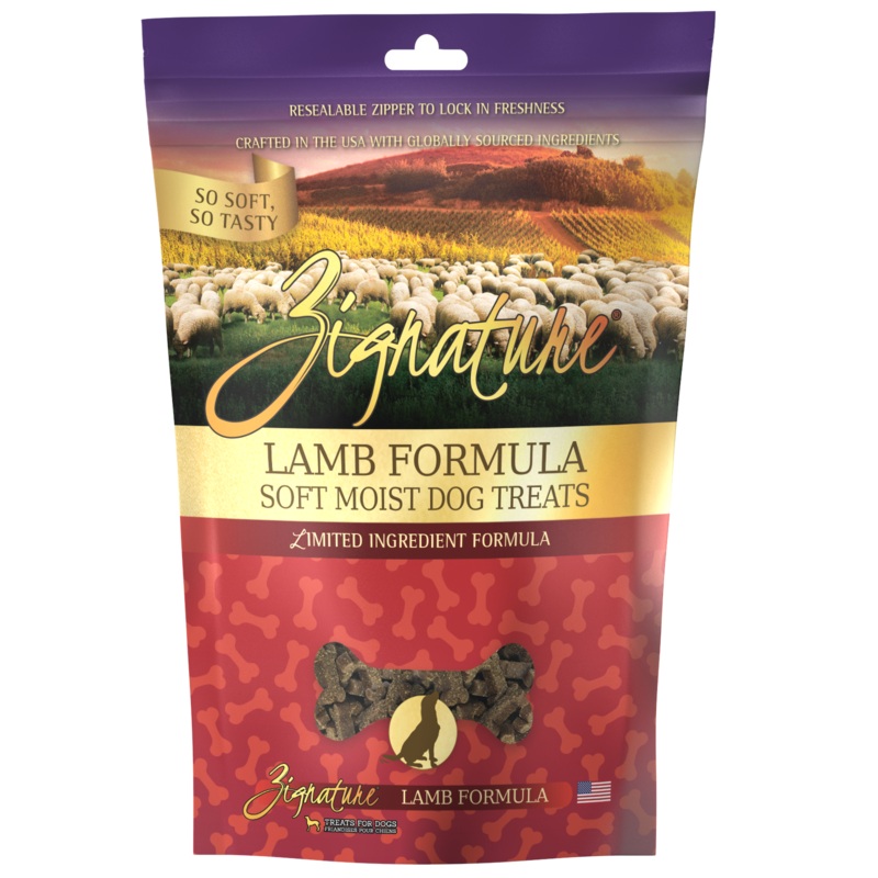 Zignature Soft Moist Dog Treats Lamb Formula